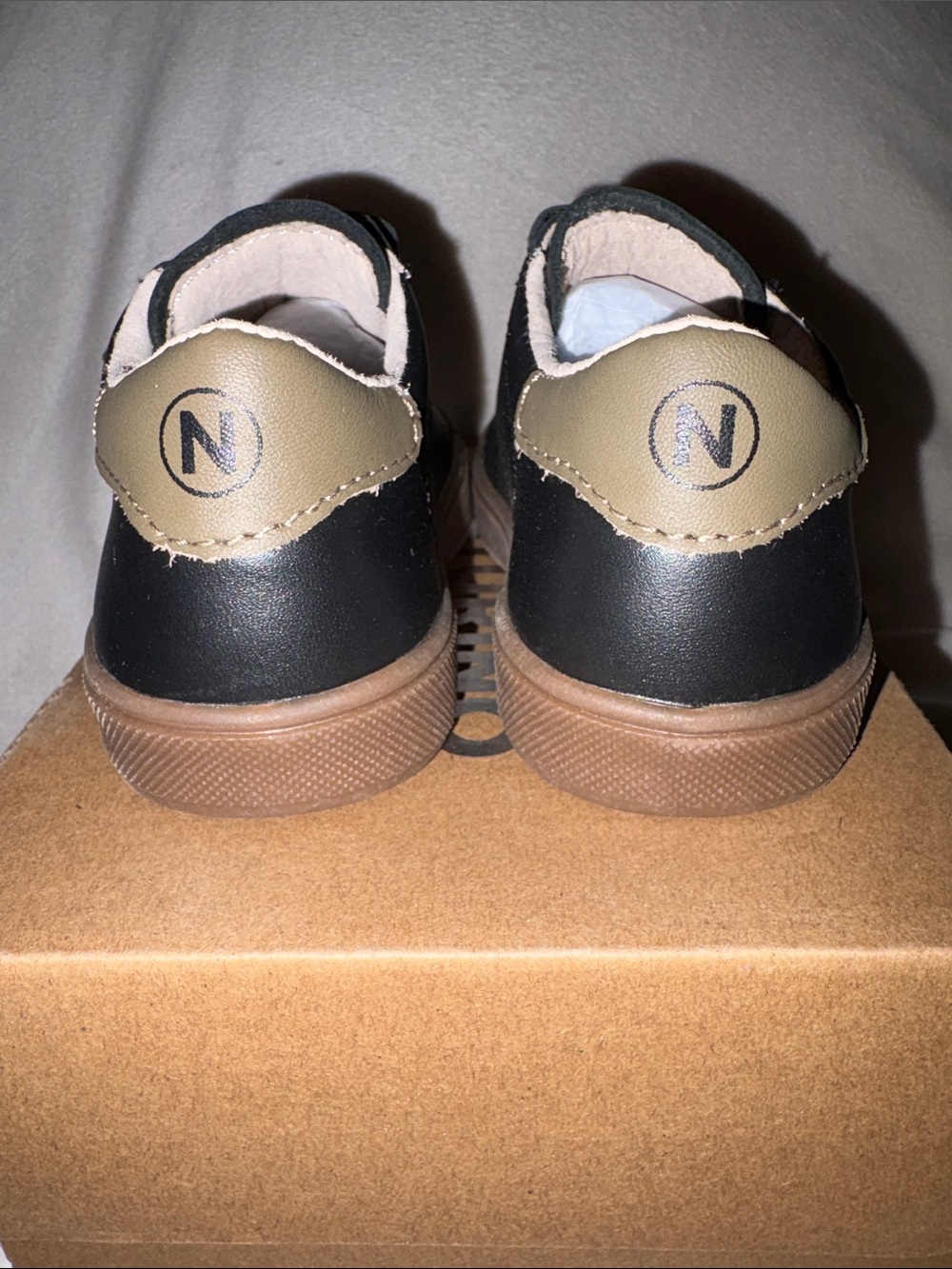 NWT NATURINO EINDHOVEN 2 VL.
Leather sneakers in Black - Picture 11 of 15